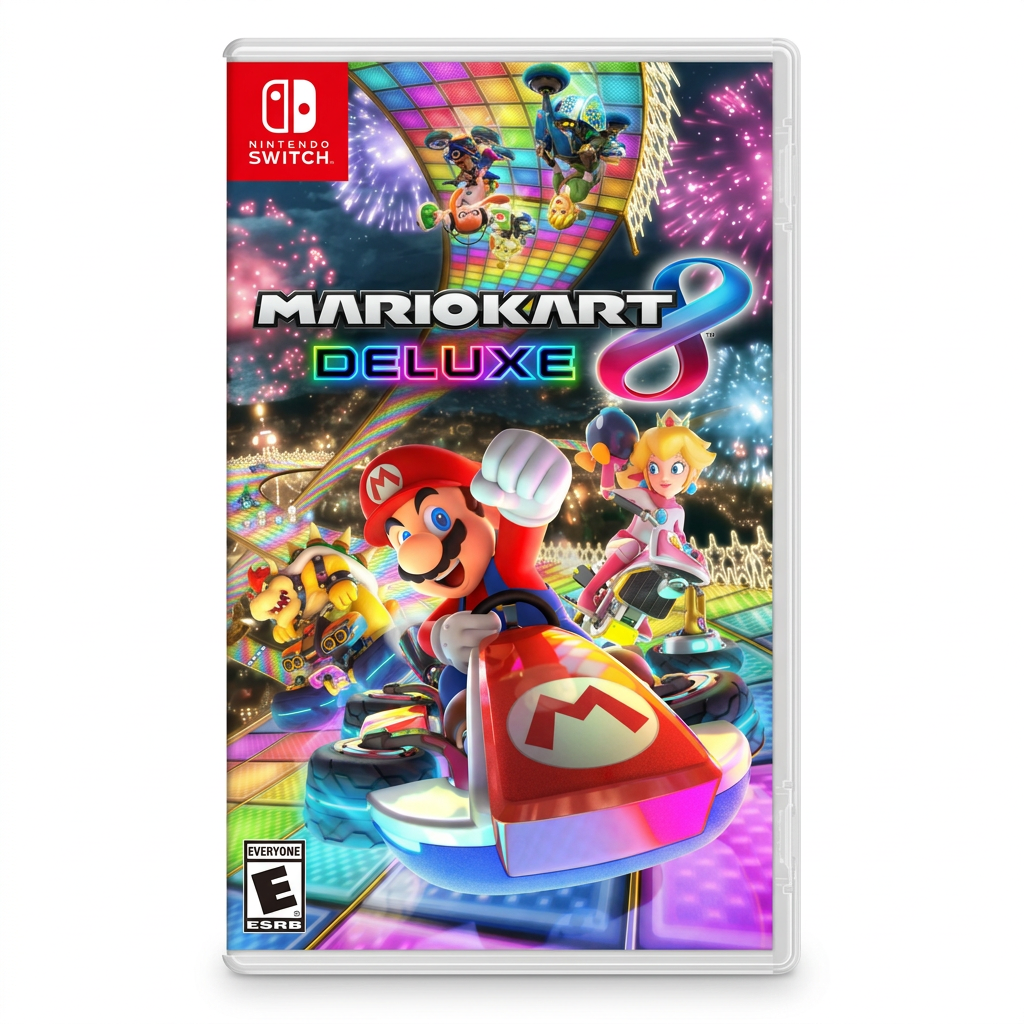 Mario Kart 8 Deluxe - portada Nintendo Switch