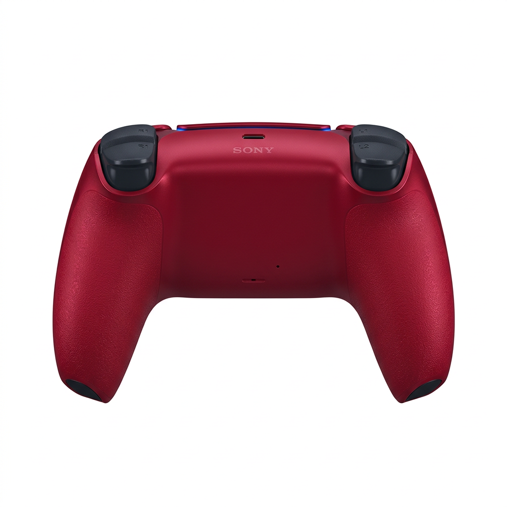 DualSense PS5 Volcanic Red - Vista trasera