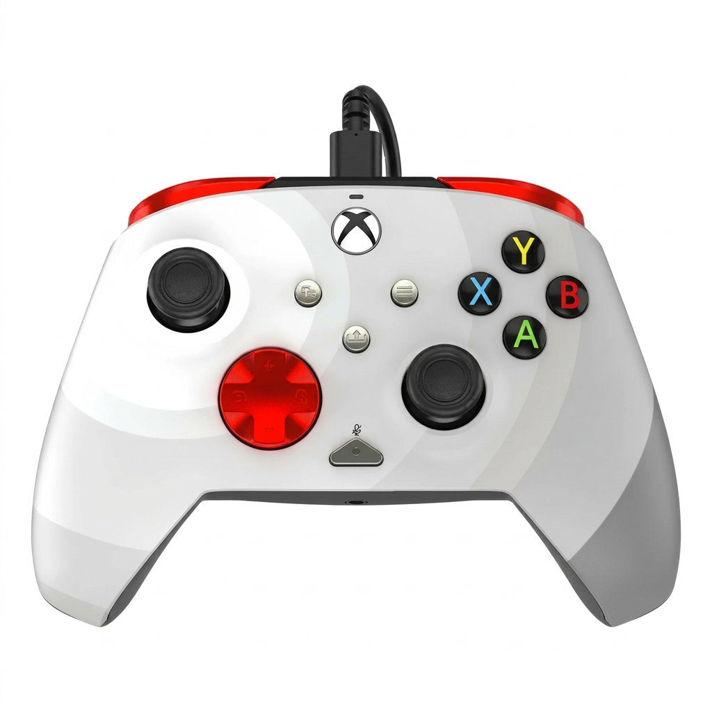 PDP Rematch Blanco Rojo – Vista frontal