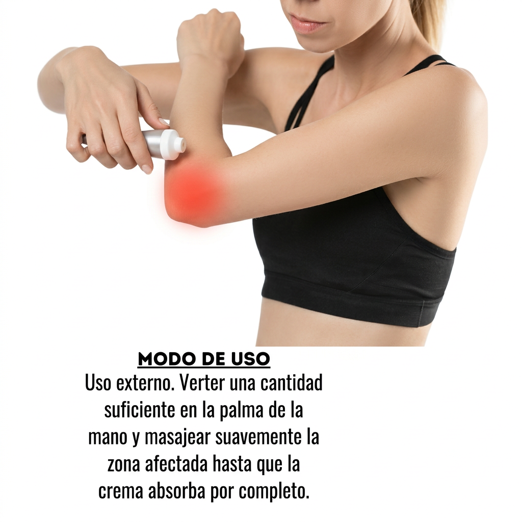 Arthrozax - Modo de uso: masajear zona afectada hasta absorción completa