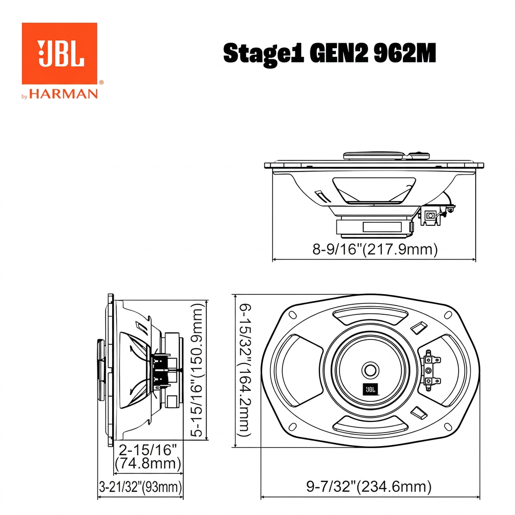 JBL Stage1 962M GEN2 - comparativa de modelos Stage1